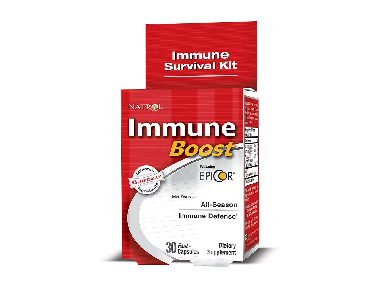 Natrol Immune Boost mit EpiCor ® Vitamin C Zink. 