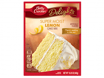 Betty Crocker Super Moist Lemon Cake Mix 432g