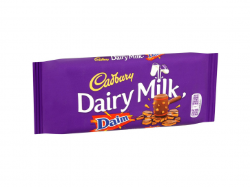 Cadbury Dairy Milk mit Daim 120g