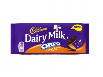 Cadbury Dairy Milk Oreo Peanut Butter 120g