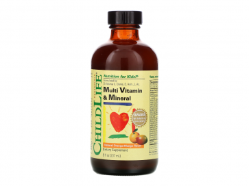 ChildLife Multi Vitamin & Mineral, Orange Mango 237 ml