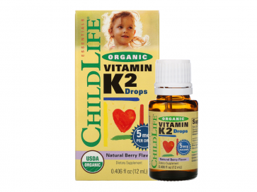 ChildLife ﻿﻿Organic Vitamin K2 Drops 7,5ml