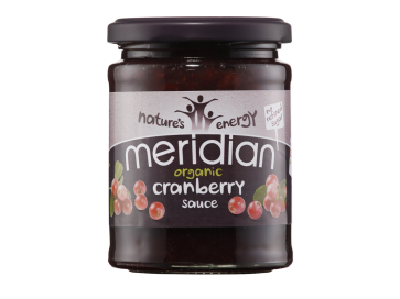 Meridian Foods Organic Cranberry Sauce 284g