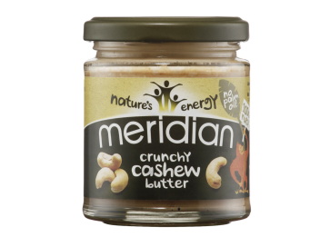 Meridian Foods Crunchy Cashew Butter 170g