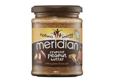 Meridian Foods Crunchy Peanut Butter with salt 280g