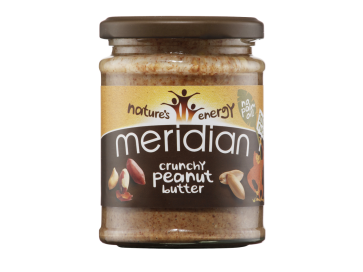 Meridian Foods Crunchy Peanut Butter 280g
