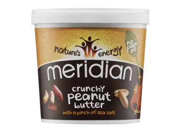 Meridian Foods Crunchy Peanut Butter With Salt 1kg