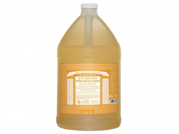 Dr. Bronner's Liquid Soap Citrus Orange, Flüssigseife Zitrus Orange 3.8L