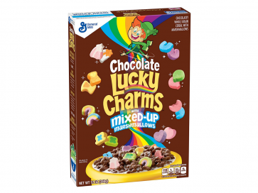 Chocolate Lucky Charms Whole Grain Cereal with Marshmallows