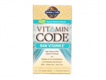 Garden of Life Vitamin Code RAW Vitamin E