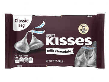 Hershey's Kisses Milk Chocolate 340g