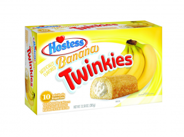 Hostess Twinkies Banana Cake mit Cremefüllung 385g 