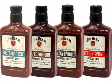 Jim Beam BBQ Sauce Variety (4 x 510g)