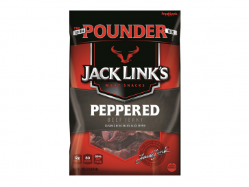 Jack Links Beef Jerky Peppered 1lb Pounder USA