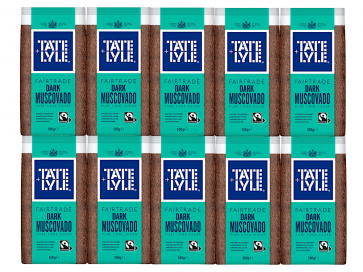 Tate & Lyle Fairtrade Dark Muscovado 10 x 500g