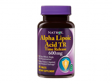 Natrol ALA Alpha Lipoic Acid Time Release 600mg