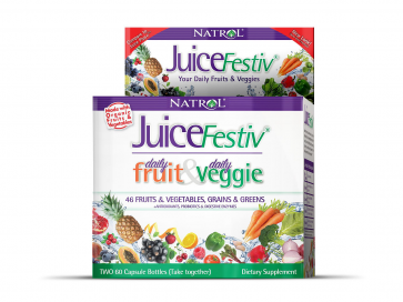 Natrol JuiceFestiv Obst u Gemüse Juice plus Veggies