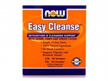 NOW Foods Easy Cleanse Detox AM PM