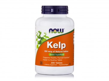 NOW Foods Kelp 150 mcg 200 Tabletten
