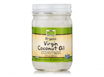 NOW Foods Virgin Coconut Oil Certified Organic vegan