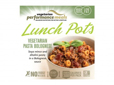 Performance Meal Vegetarian Pasta Bolognese Lunch Pot