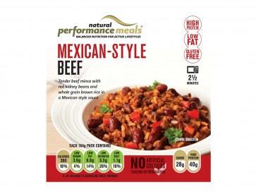 Natural Performance Meal Mexican Style Beef