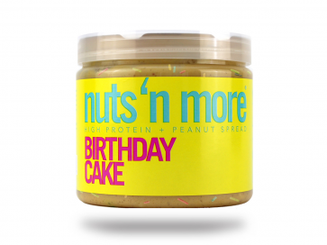 Nuts'n more Birthday Cake Peanut Butter 454 Gramm