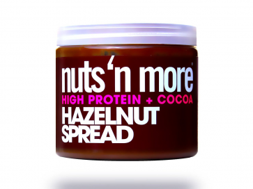 Nuts'n more Chocolate Hazelnut High Protein Spread 454 Gramm