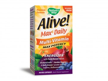 Nature's Way Alive!® Max 6 Daily Multi-Vitamin