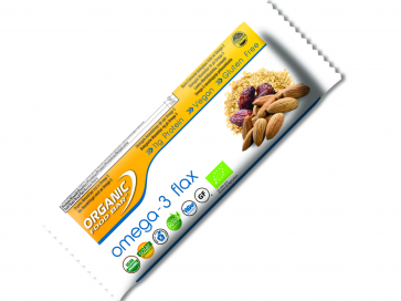Organic Food Bar Omega 3-Flax Riegel 12 x 68g