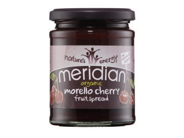 Meridian Foods Organic Morello Cherry Fruit Spread 284g