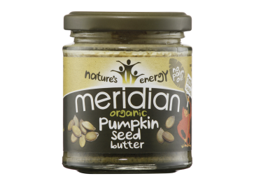 Meridian Foods Organic Pumpkin Seed Butter 100% 170g