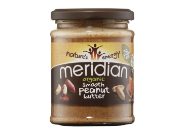 Meridian Foods Organic Smooth Peanut Butter 280g