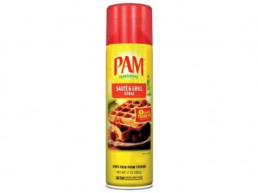 PAM Saute & Grill Spray Canola Öl 481g