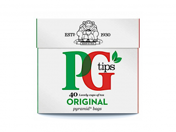 PG Tips Black Tea bags 40 Schwarztee Beutel