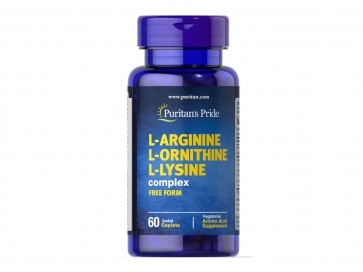 Puritan's Pride L-Arginine L-Ornithine L-Lysine