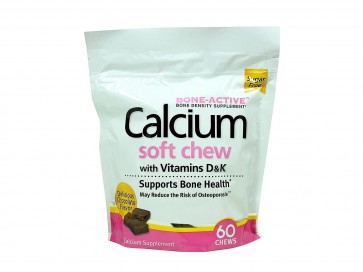 Puritan's Pride Calcium Soft Chew mit Vitamin D&K Choco