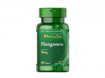 Puritan's Pride Manganese 50 mg