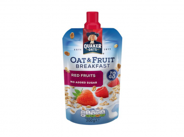 Quaker Oat and Fruit Breakfast Red Fruits Porridge
