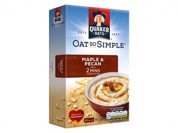 Quaker Oats Oat So Simple Maple & Pecan