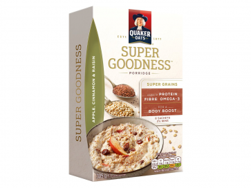 Quaker Oat Goodness Super Grains Apple, Cinnamon & Raisin