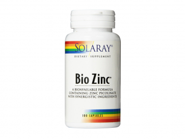 Solaray Bio Zinc Picolinate, Zinc Citrate, Zinc Amino Chelat 15mg