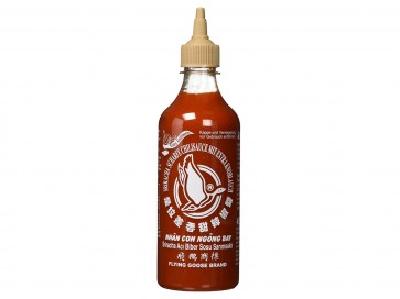 Flying Goose Sriracha Chilisauce mit Knoblauch 730ml