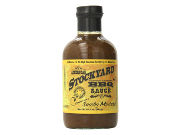 American Stockyard Smokey Mustard BBQ Sauce 520 ml