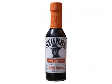 Stubbs Wicked Habanero Pepper Wing Sauce