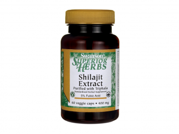 Swanson Superiour Herbs Shilajit Extract 400mg