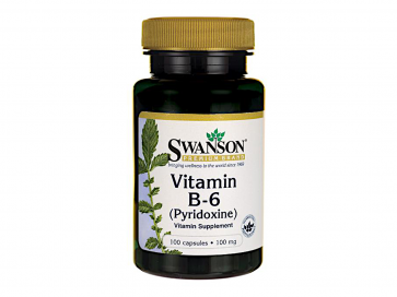 Swanson Vitamin B-6 (Pyridoxine) 100mg