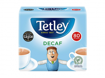 Tetley Decaffeinated Tea 80 Bags