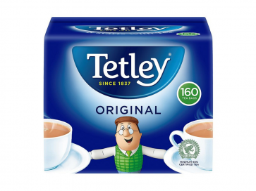 Tetley Tea Bags 160 schwarzer Tee Beutel