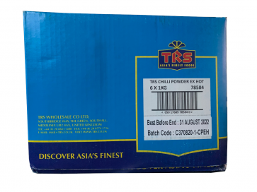 TRS Chilli Powder Extra Hot (6 x 1kg) Case